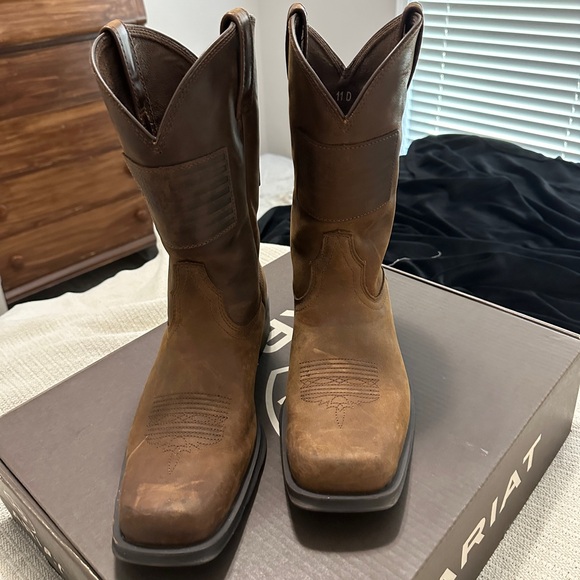 Mens Ariat Rambler Boots Size 11 - Picture 3 of 6